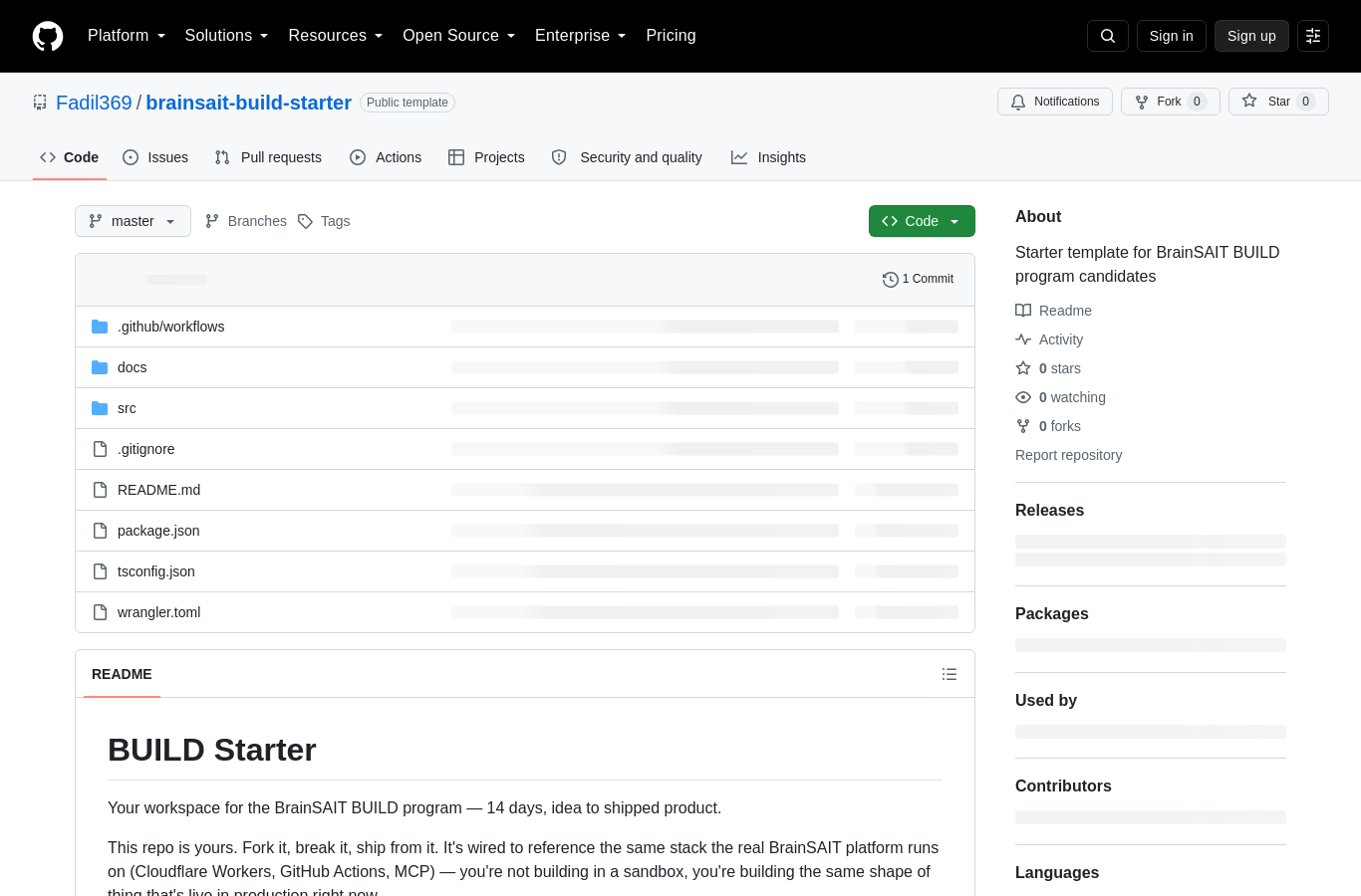 لقطة حية من GitHub · المستودع
